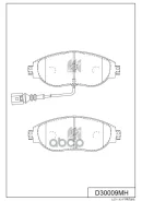 ������� ��������� VW Passat 09, Tiguan 17-, AUDI Q3 19- F 5QJ698151 MK Kashiyama ���. D30009MH D30009MH ����