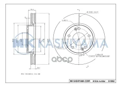 ���� ���������, �������� 09.9574.10 (280�26) 5 ��� MK Kashiyama ���. G10062 G10062 ����