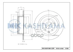 ���� ���������, ������ 08. A715.10 (292�9) 5 ��� MK Kashiyama ���. G1004 G1004 ����