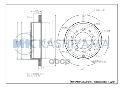 ���� ���������, ������ DF7830 (344,9x18) 5 ��� MK Kashiyama ���. G2101 G2101 ����