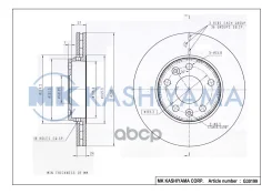 ���� ���������, �������� (280x24) 5 ��� MK Kashiyama ���. G30199 G30199 ����