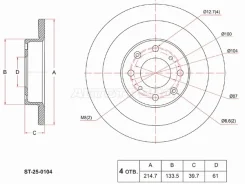 ���� ��������� SAT ST-25-0104, �������� ST250104 ����