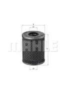 ������ �������� Mahle/Knecht ���. OX187D OX187D ����