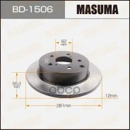���� ��������� Toyota RAV 4 (A30) 05-13, RAV 4 (A40) 01-18 ������ 281 x 12 Masuma 60629 Masuma ���. BD1506 BD1506 ����