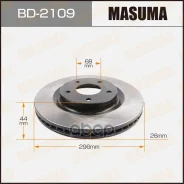 ���� ��������� Nissan Qashqai (J10) 07-13, X-Trail (T31) 07-15 �������� 296 x 26 Masuma 52235 Masuma ���. BD2109 BD2109 ����