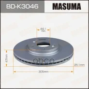 ���� ��������� Hyundai Tuscon 15-, i30 16-, Sonata 14-; Kia Ceed 18-, Optima 15- �������� Masuma 73735 Masuma ���. BDK3046 BDK3046 ����