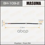����� ��������� Toyota Caldina 92-02, Carina 92-02, 92-96 �������� Masuma ������ 12458 Masuma ���. BH1092 BH1092 ����