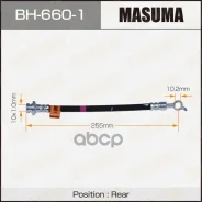 ����� ��������� Nissan Qashqai (J10) 06-14 ������ Masuma ������ 64287 Masuma ���. BH-660-1 BH6601 ����