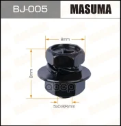 ���� �5 x 8 x 0,8 � ������ 12 ��. Masuma 40323 Masuma ���. BJ005 BJ005 ����