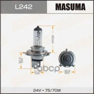 ����� 24 � H4 70/75 �� ���������� 3000K Clearglow Masuma 65423 Masuma ���. L242 L242 ����
