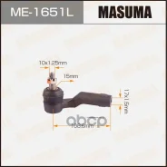 ���������� ������� Mazda 3 (BK, BL) 03-11, 5 (CR, CW) 05- Masuma ����� 35422 Masuma ���. ME-1651L ME1651L ����