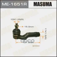 ���������� ������� Mazda 3 (BK, BL) 03-11, 5 (CR, CW) 05- Masuma ������ 35423 Masuma ���. ME-1651R ME1651R ����