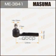 ���������� ������� Toyota Land Cruiser Prado (J120) 02-09; Lexus GX 01-09 Masuma 34188 Masuma ���. ME-3841 ME3841 ����