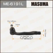 ���������� ������� Honda Civic 91-01, CR-V (RD) 95-01, Integra 93-01 Masuma ����� 10336 Masuma ���. ME-6191L ME6191L ����