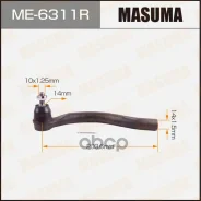 ���������� ������� Honda Accord (CL) 03-08 Masuma ������ 35776 Masuma ���. ME-6311R ME6311R ����