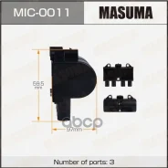 ������� ��������� Daewoo Nexia SOHC 08-; Chevrolet Aveo, Lanos; ZAZ Chance, Sens Masuma 74380 Masuma ���. MIC-0011 MIC0011 ����
