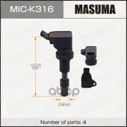 ������� ��������� Hyundai i30 III 17-; Kia Ceed III 18- (1.4 T-GDI) Masuma 72091 Masuma ���. MIC-K316 MICK316 ����