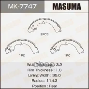 ������� ��������� Subaru Forester (SF, SG) 97-, Impreza 92-, Legacy 89- ���������� Masuma 10109 Masuma ���. MK7747 MK7747 ����