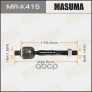 ���� ������� Hyundai ix35 (LM) 10-, Tucson (LM) 09-; Kia Sportage (SL) 10-15 Masuma 55827 Masuma ���. MRK415 MRK415 ����