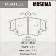 ������� ��������� Lada Largus (+ABS); Renault Logan 04-, Sandero 07- �������� Masuma 47748 Masuma ���. MS0105 MS0105 ����