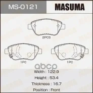 ������� ��������� Opel Corsa D 06-; Fiat Doblo 01-, Panda 04- �������� Masuma 50688 Masuma ���. MS-0121 MS0121 ����