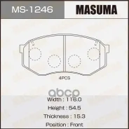 ������� ��������� Toyota Chaser, Cresta, Mark II 88-96 �������� Masuma 11385 Masuma ���. MS-1246 MS1246 ����