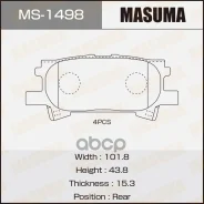 ������� ��������� Toyota Highlander 03-07; Lexus RX 03-09 ������ Masuma 26794 Masuma ���. MS-1498 MS1498 ����