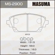 ������� ��������� Nissan Primera (P12) 02-08, Honda Accord 98-03 �������� Masuma 60563 Masuma ���. MS-2900 MS2900 ����
