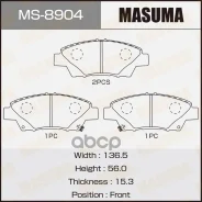 ������� ��������� Honda Jazz, Fit 09- �������� Masuma 47988 Masuma ���. MS-8904 MS8904 ����