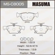 ������� ��������� Subaru Outback 14-, Impreza 16-, XV 17- ������ Masuma 63050 Masuma ���. MS-C8005A MSC8005A ����