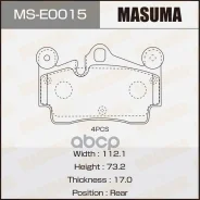 ������� ��������� VAG Q7 06-; Porsche Cayenne 02-; Touareg ������ Masuma 50669 Masuma ���. MSE0015 MSE0015 ����