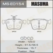������� ��������� VAG Tiguan 16-, Kodiaq 16-, Karoq 17-, Golf VII 12-, A3 12- ������ Masuma 68212 Masuma ���. MSE0154 MSE0154 ����