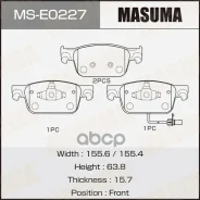 ������� ��������� VAG A4 (B9) 16-, A5 16- �������� Masuma 73594 Masuma ���. MSE0227 MSE0227 ����