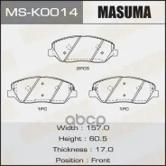 ������� ��������� Hyundai Santa Fe 06-, SsangYong Actyon II 10-; Kia Sorento 09- �������� Masuma 50636 Masuma ���. MS-K0014 MSK0014 ����