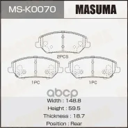 ������� ��������� Hyundai I30 16-; Kia Ceed 18- �������� Masuma 76805 Masuma ���. MSK0070 MSK0070 ����