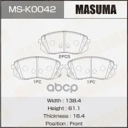 ������� ��������� Kia Optima 15-, Sportage 15-; Hyundai ix35 10-, Tucson II 15- �������� Masuma 80409 Masuma ���. MSK0042 MSK0042 ����