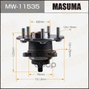 ������� rear Toyota Harrier / ZSU60W (with ABS) Masuma 77412 Masuma ���. MW-11535, ������ MW11535 ����