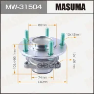 ������� Mitsubishi Lancer 07-. ASX 10-, Outlander 08-; Peugeot 4008 12- ������ (+ABS) Masuma 63996 Masuma ���. MW-31504 MW31504 ����
