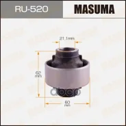 ����������� ������ Toyota Yaris/Vitz 05- ��������� Masuma ������ 39553 Masuma ���. RU-520 RU520 ����