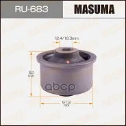 ����������� ������ Ford Fiesta 08-; Mazda 2 (DE) 07-14 ��������� ������ Masuma 62986 Masuma ���. RU683 RU683 ����