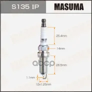 ����� ��������� Masuma S135IP Iridium + Platinum (Silzkar7B11) 79410 Masuma ���. S135IP S135IP ����