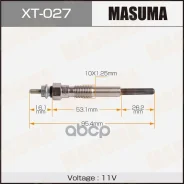 ����� ������ Masuma Toyota (1HZ, 1HDT) Land Cruiser (J80) 90- 19378 Masuma ���. XT027 XT027 ����