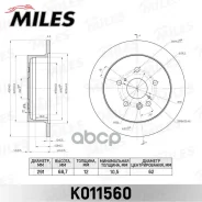 ���� ��������� ������ D=291��. Miles ���. K011560 K011560 Miles K011560 ����
