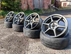 Buddy Club P1. 7.0x17", 4x100, ET43, �� 73,1���. ����