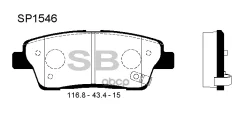 ������� �������� Sangsin brake ���. SP1546 SP1546SNS SP1546 ����