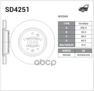 ���� ��������� �������� Sangsin brake ���. SD4251 SD4251 ����