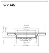 ���� ��������� ����� Allied Nippon ���. ADC1092V ADC1092V Allied Nippon ADC1092V ����
