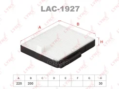 ������ ������ LADA Priora 2170-72 LYNXauto ���. LAC1927 LAC1927 ����