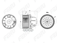 ����������������� ��������� ��� Ford Focus II (03-)/Mondeo IV (07-)/Volvo S40 (04-) FEHU ���. FFH1059 FFH1059 ����