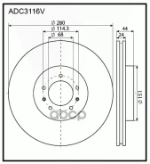 ���� ��������� ����� Allied Nippon ���. ADC3116V ADC3116V Allied Nippon ADC3116V ����